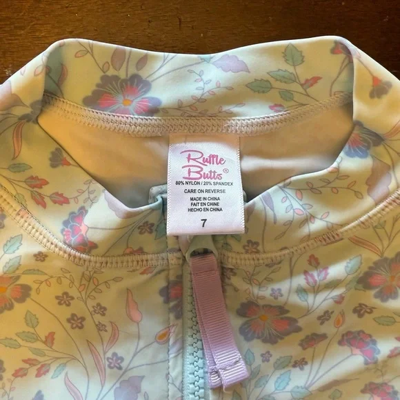 2 SUITS! Floral One-Piece & Two-Piece Swimsuit - Picture 5 of 5